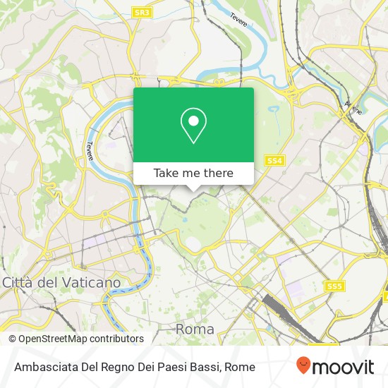 Ambasciata Del Regno Dei Paesi Bassi map