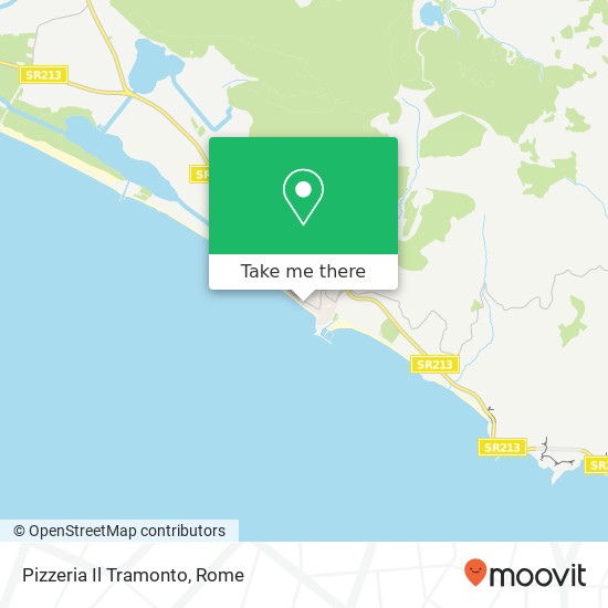 Pizzeria Il Tramonto map