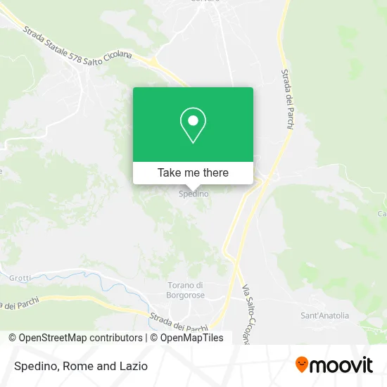 Spedino map