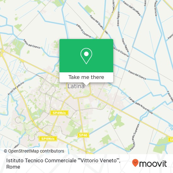 Istituto Tecnico Commerciale ""Vittorio Veneto"" map