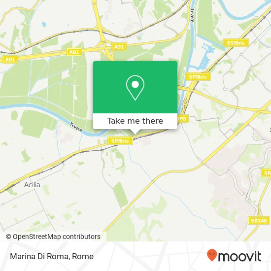 Marina Di Roma map