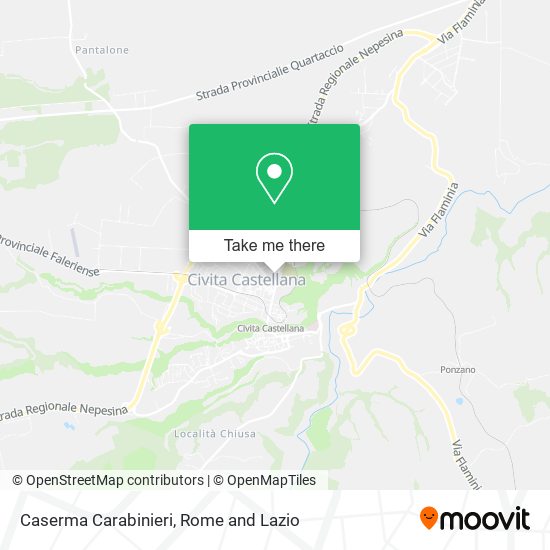 Caserma Carabinieri map