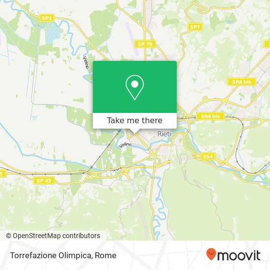 Torrefazione Olimpica map