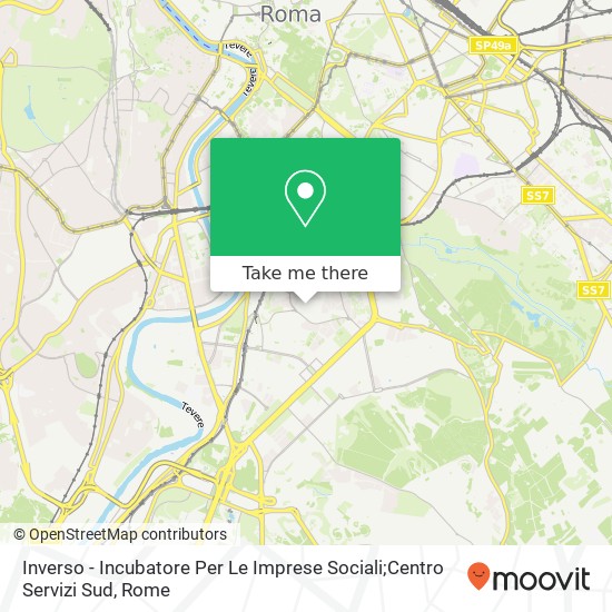 Inverso - Incubatore Per Le Imprese Sociali;Centro Servizi Sud map