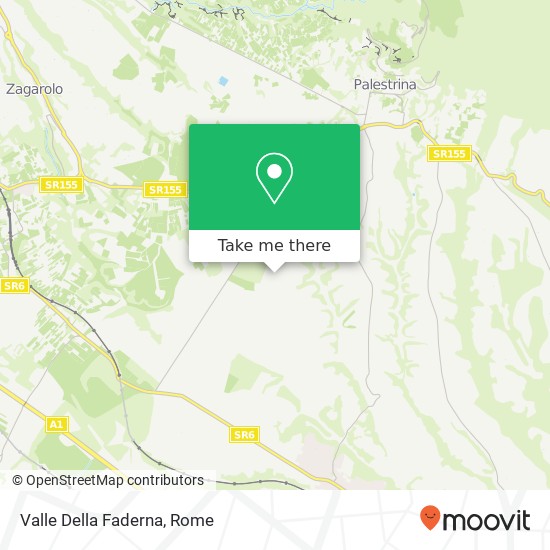 Valle Della Faderna map