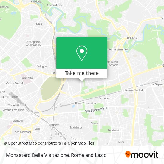 Monastero Della Visitazione map