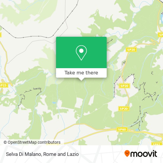 Selva Di Malano map