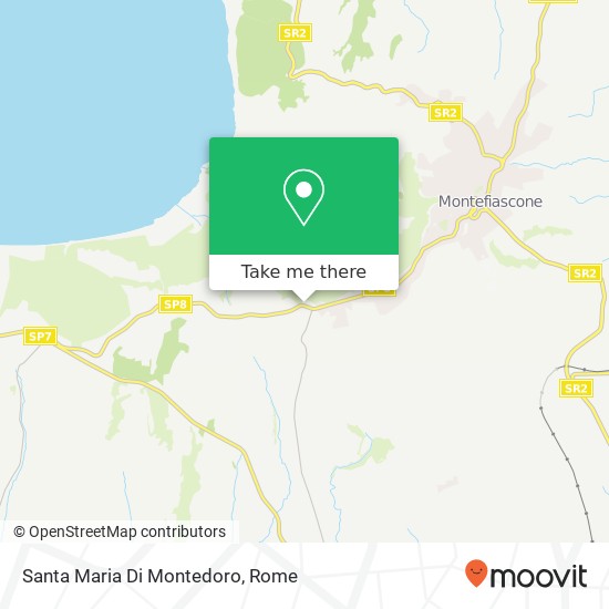 Santa Maria Di Montedoro map