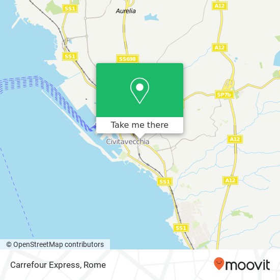 Carrefour Express map