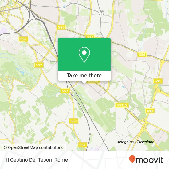 Il Cestino Dei Tesori map