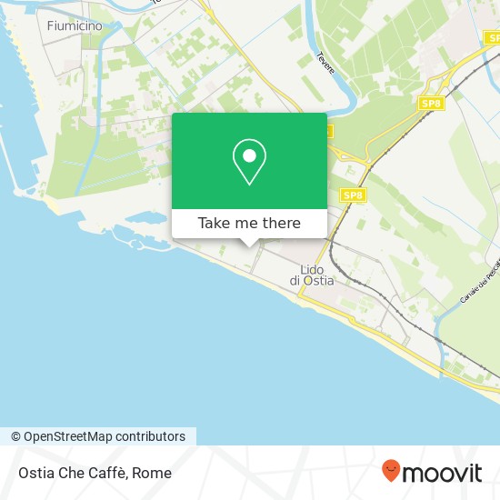 Ostia Che Caffè map