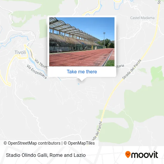 Olindo Galli Stadium map