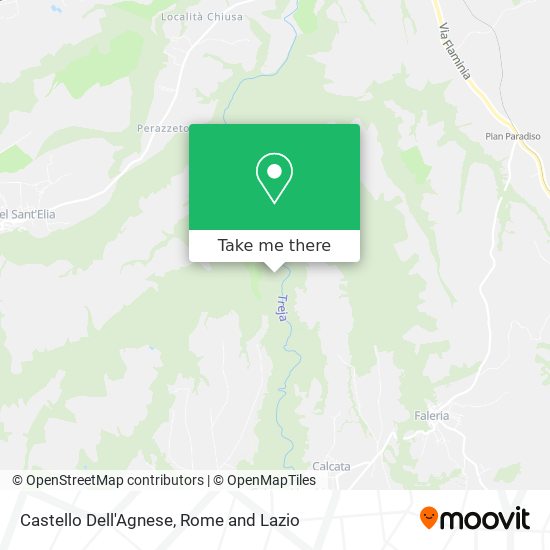 Castello Dell'Agnese map