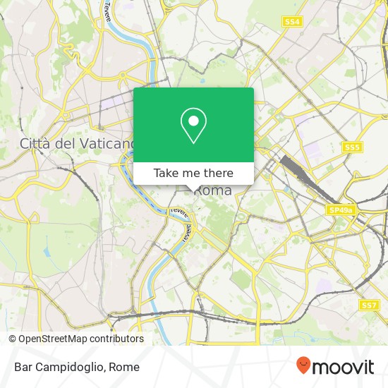 Bar Campidoglio map