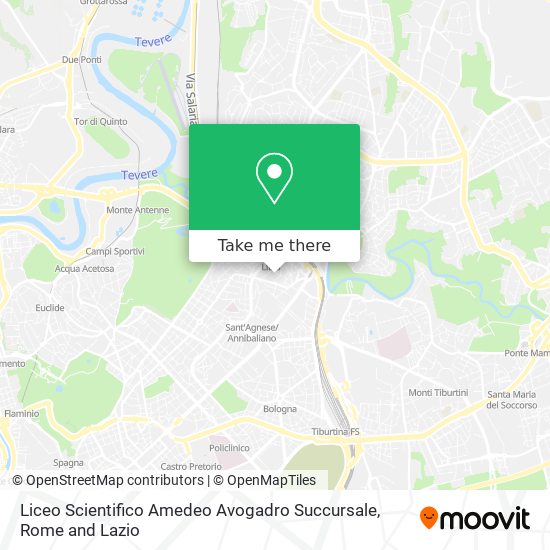 Liceo Scientifico Amedeo Avogadro Succursale map