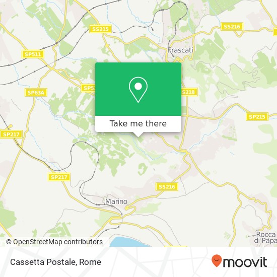 Cassetta Postale map