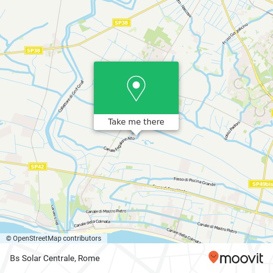 Bs Solar Centrale map