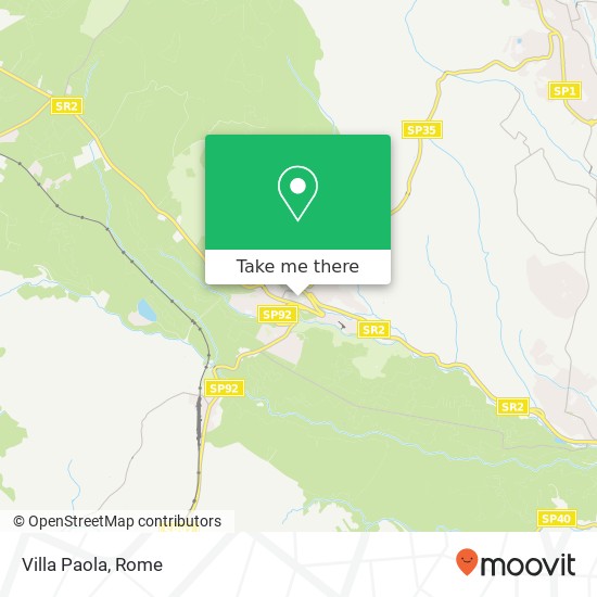 Villa Paola map