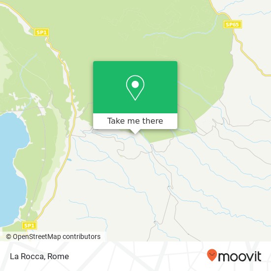 La Rocca map