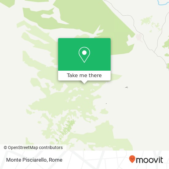 Monte Pisciarello map