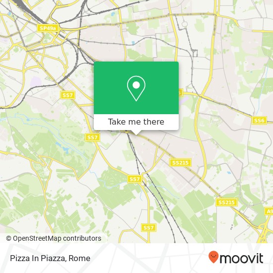 Pizza In Piazza map