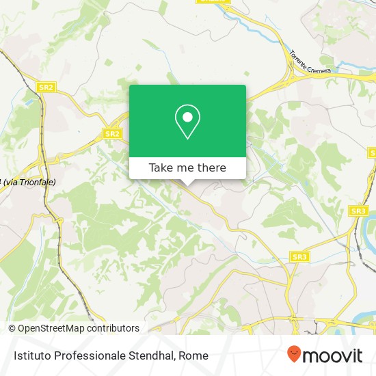 Istituto Professionale Stendhal map