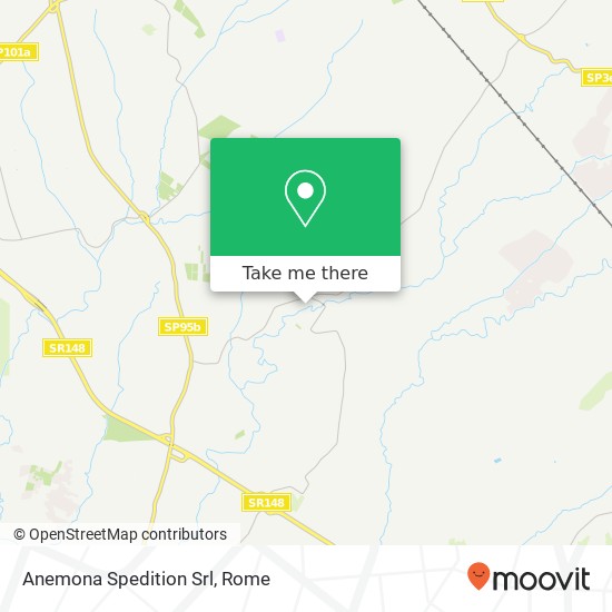 Anemona Spedition Srl map