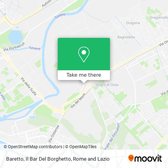 Baretto, Il Bar Del Borghetto map