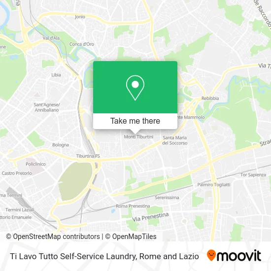 Ti Lavo Tutto Self-Service Laundry map