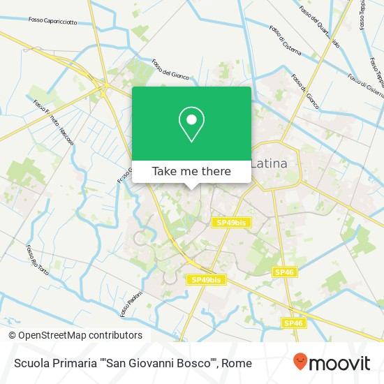 Scuola Primaria ""San Giovanni Bosco"" map