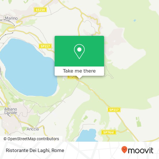 Ristorante Dei Laghi map