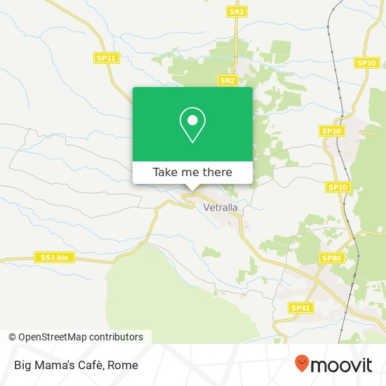 Big Mama's Cafè map