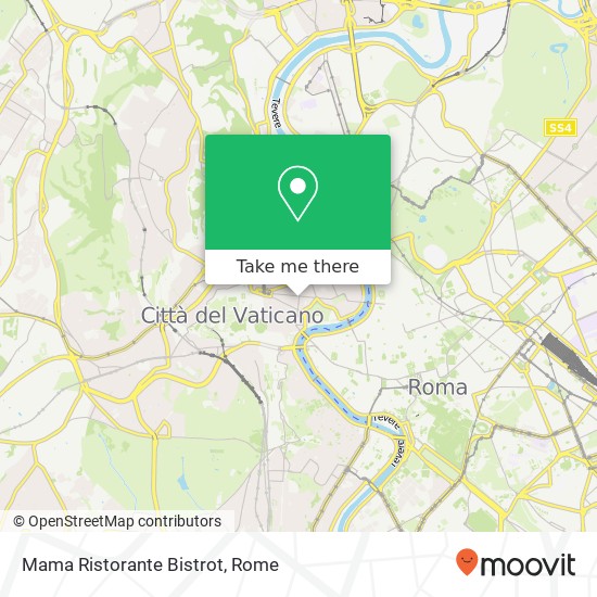 Mama Ristorante Bistrot map