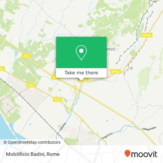 Mobilificio Badini map
