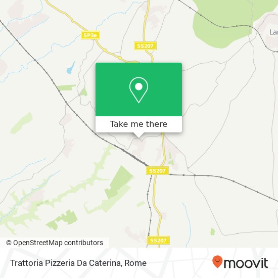 Trattoria Pizzeria Da Caterina map