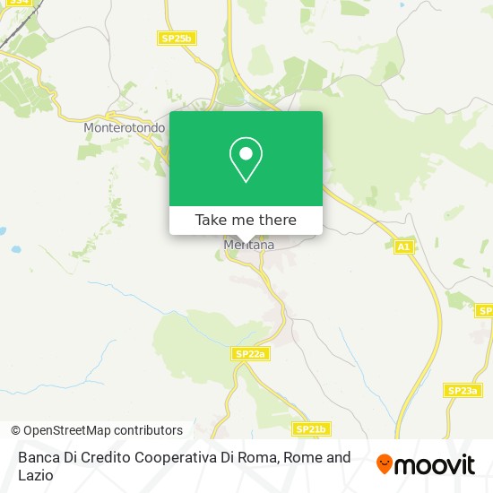 Banca Di Credito Cooperativa Di Roma map