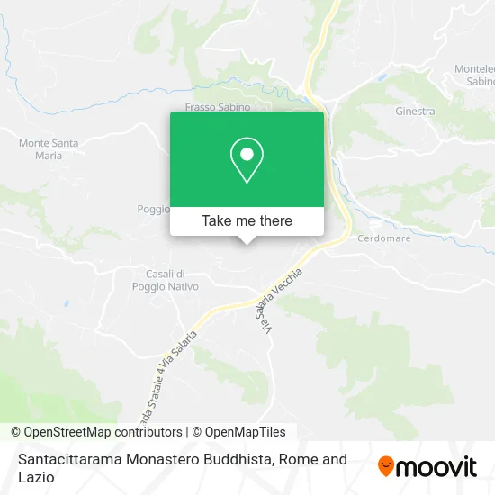 Santacittarama Buddhist Monastery map