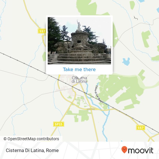 Cisterna Di Latina map