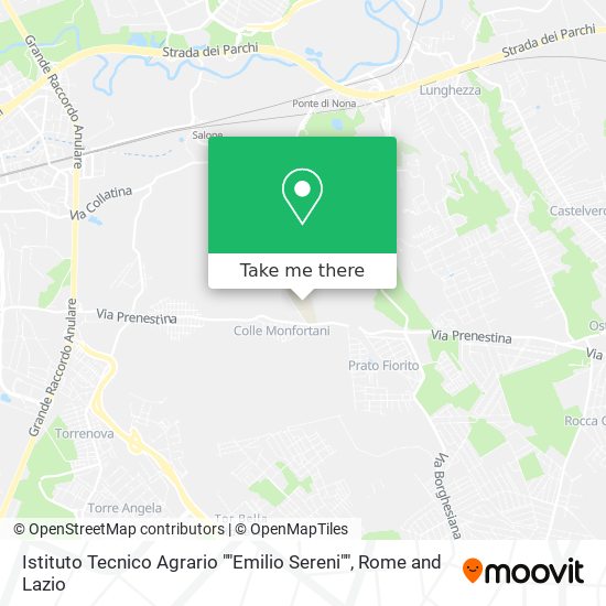 Istituto Tecnico Agrario ""Emilio Sereni"" map