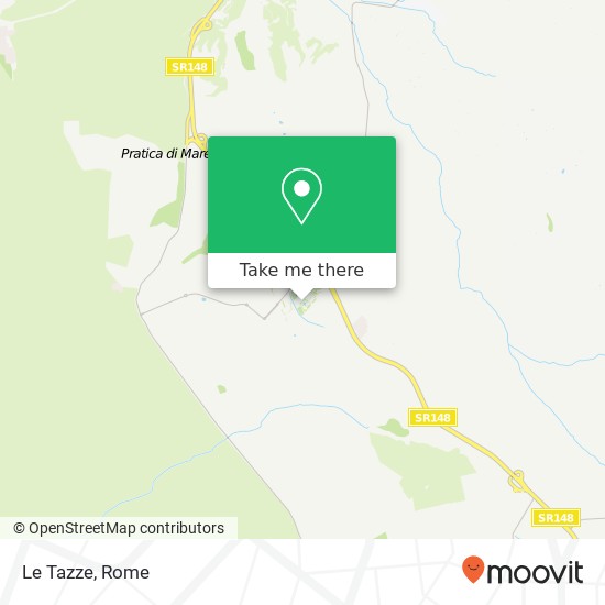 Le Tazze map