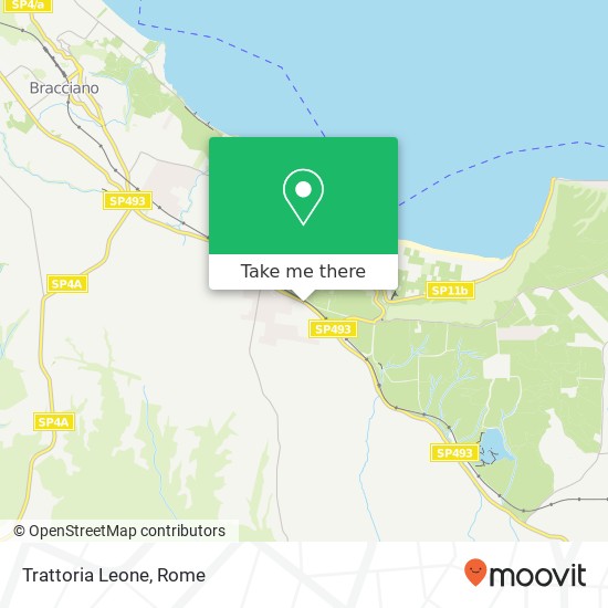 Trattoria Leone map
