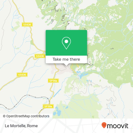 Le Mortelle map