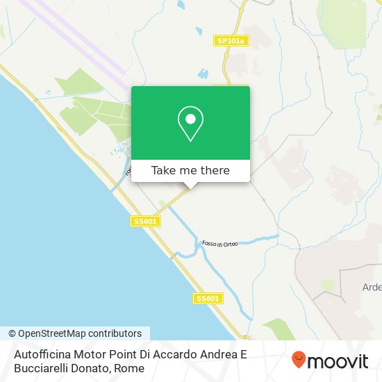 Autofficina Motor Point Di Accardo Andrea E Bucciarelli Donato map