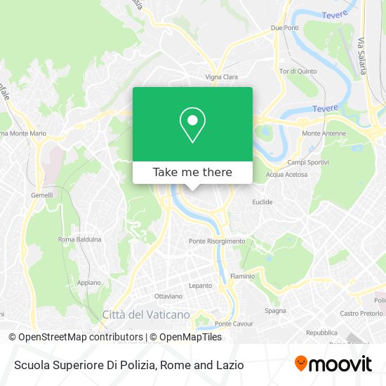 Scuola Superiore Di Polizia map