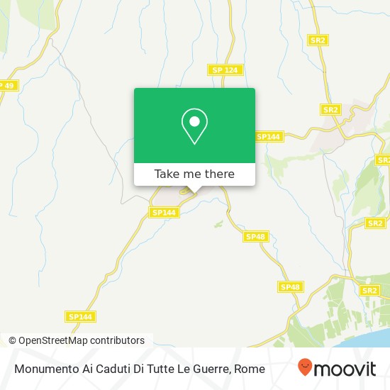 Monumento Ai Caduti Di Tutte Le Guerre map