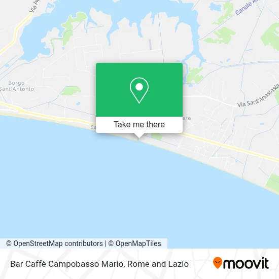 Bar Caffè Campobasso Mario map