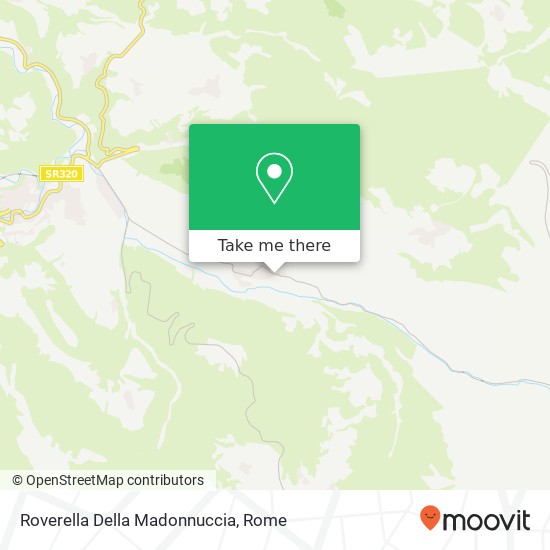 Roverella Della Madonnuccia map