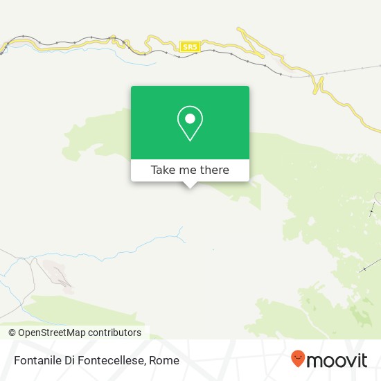Fontanile Di Fontecellese map