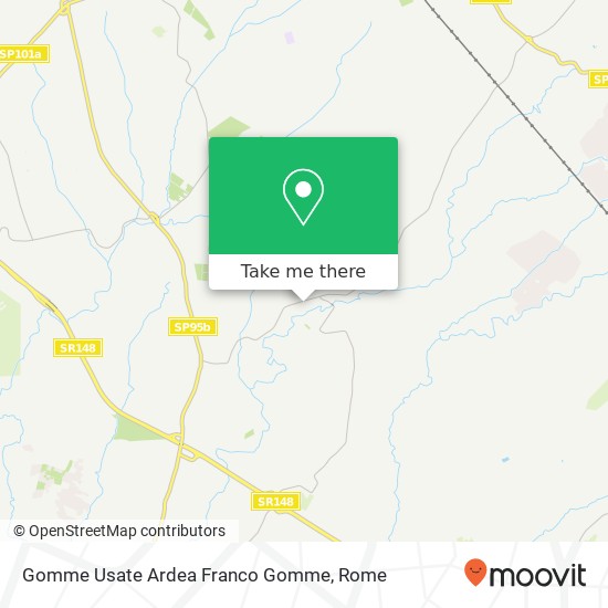 Gomme Usate Ardea Franco Gomme map