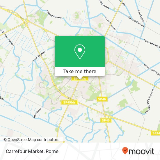 Carrefour Market map